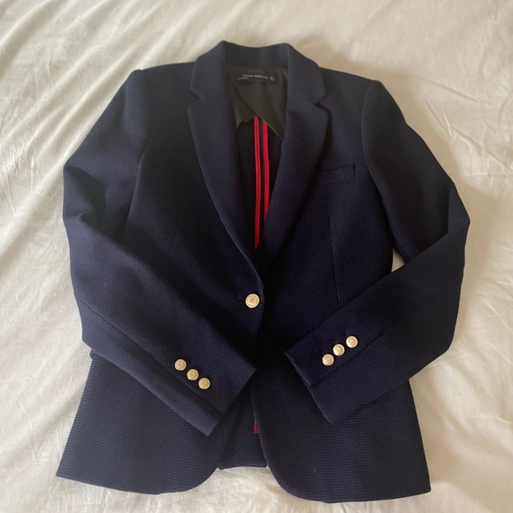 ✨Zara✨Kate Navy Blazer - Picture 16 of 16